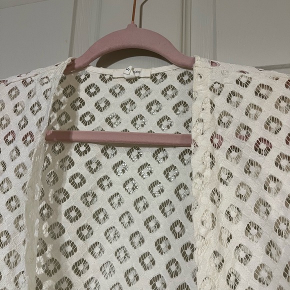 Maurices Cream Lace Women's Jacket - Picture 3 of 7